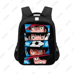 14/16 inch Manga Captain Tsubasa Backpack Men Rucksack Student School Bags for Teenager Daypack Laptop Backpacks Book Bag