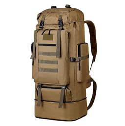 80L/100L Mountaineering Bag Climb Bag Tactical Backpacks Large Backpack Outdoors Hiking Camping Travel Bags