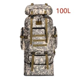 80L/100L Mountaineering Bag Climb Bag Tactical Backpacks Large Backpack Outdoors Hiking Camping Travel Bags