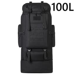 80L/100L Mountaineering Bag Climb Bag Tactical Backpacks Large Backpack Outdoors Hiking Camping Travel Bags