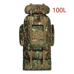 80L/100L Mountaineering Bag Climb Bag Tactical Backpacks Large Backpack Outdoors Hiking Camping Travel Bags