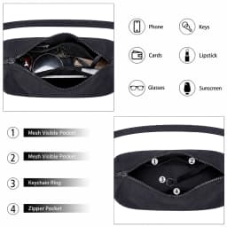 Nylon Mini Loaf Bag Fashion Large Capacity Women Nylon Bowler Bag Trendy Commuting Shoulder Bags Shopping Crossbody Pack