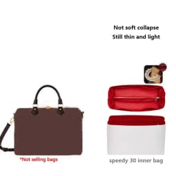 Organizer Insert For Speedy25 30 Totes Bag Waterproof Storage Bag Purse Insert Handbag Liner Bags Accessories