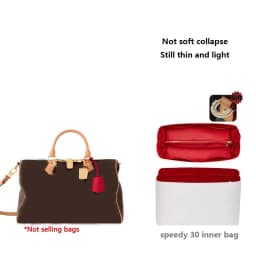 Organizer Insert For Speedy25 30 Totes Bag Waterproof Storage Bag Purse Insert Handbag Liner Bags Accessories