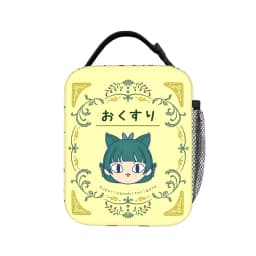 Maomao Chibi Insulated Lunch Bag Thermal Bag Reusable,Lunch Container The Apothecary Diaries Portable Tote Lunch Box Food Bag