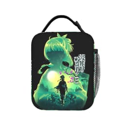 Maomao Chibi Insulated Lunch Bag Thermal Bag Reusable,Lunch Container The Apothecary Diaries Portable Tote Lunch Box Food Bag