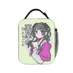 Maomao Chibi Insulated Lunch Bag Thermal Bag Reusable,Lunch Container The Apothecary Diaries Portable Tote Lunch Box Food Bag