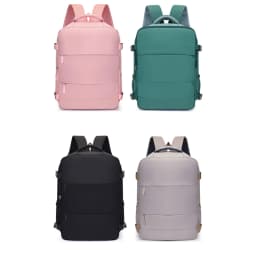 40x30x20cm Cabin Backpack, Ryanair Wizz Air Easyjet Approved Underseat Travel Bag, Lightweight Flight Carry On Pack
