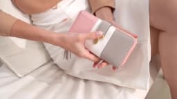 Pomelo Best Tri‑Color Women's Wallet PU Leather Long Zipper RFID Blocking Large Capacity 9 Card Slots Tassel Pendant Fits Phone