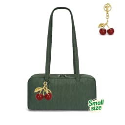 Polka Dot Leopard Print Nylon Shoulder Bag with Pendant Korean Tote Bag Women Casual Boston Bowling Bag Large Capacity Travel