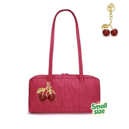 Polka Dot Leopard Print Nylon Shoulder Bag with Pendant Korean Tote Bag Women Casual Boston Bowling Bag Large Capacity Travel