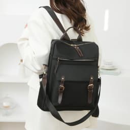 Fashion Rucksack Women Shoulder Bag High Quality Waterproof Nylon Back Pack Purse Large Capacity Backpack for College Students