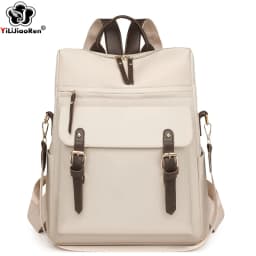 Fashion Rucksack Women Shoulder Bag High Quality Waterproof Nylon Back Pack Purse Large Capacity Backpack for College Students