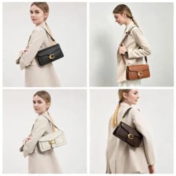 2026 New Arrival Ladies Small Square Handbag, Premium Texture Solid Color Multi‑Pocket Shoulder Purse for Daily Commuter