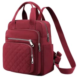 Everyday Versatile Quilted Womens Backpack Trendy Compact Design, Practical Multi-compartment for Weekend Short Trips