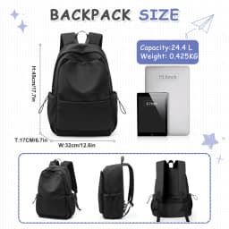 Lightweight Backpack for Women Men High School Middle Bookbag For Teenage Cute College Travel Laptop Backpacks for Girls Boys