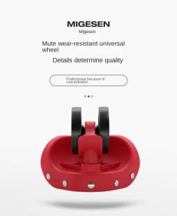 1 Pair of Universal Luggage Wheel Replacement Silent Balanced Wear-Resistant High Quality Universal Caster Luggage Accessories