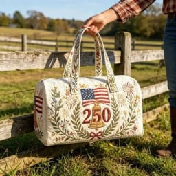 Quilted Duffle Bag Large Capacity 3D Quilting Craft Travel Duffel Bag Tote Bags Short-distance Handbag