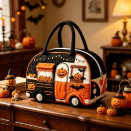 Quilted Duffle Bag Large Capacity 3D Quilting Craft Travel Duffel Bag Tote Bags Short-distance Handbag