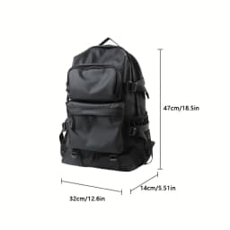 ZUOKEDISI Airlines Approved 15.6-inch Laptop Travel Backpack with Shoe Box and Luggage Strap, Hiking Backpack