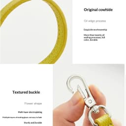 New Leather Bag Strap For Longchamp Mini Lime Durable Fashion Without Punching Modification Bag Accessories