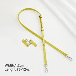 New Leather Bag Strap For Longchamp Mini Lime Durable Fashion Without Punching Modification Bag Accessories