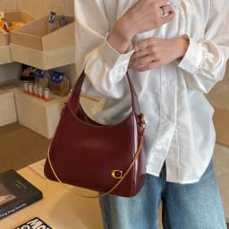 New Fashionable Brand Design Underarm Bag Women High-quality Shoulder Bag with Two Shoulder Straps Shopper Commuter Zipper Totes