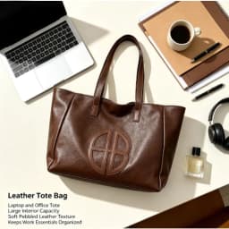 2026 New Retro Large Capacity Tote Bag for Women, Minimalist Casual Shoulder Handbag, Fashion All-match Daily Commute Purse