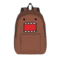 Meme Domo Kun Teenage Backpack Durable Student Hiking Travel Anime Doll Daypack for Men Women Laptop Canvas Bags