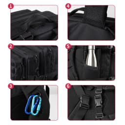 50L/32L Men's and Women's Outdoor Backpacks Tactical Lightweight Backpack, Large Capacity Breathable Outdoor Pack, Hiking Mountain
