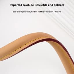 Genuine Vachetta Leather Bag Strap for LV Speedy 20 25 30 Shoulder Straps Long Bags Belts Replacement bag Accessories
