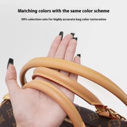 Genuine Vachetta Leather Bag Strap for LV Speedy 20 25 30 Shoulder Straps Long Bags Belts Replacement bag Accessories