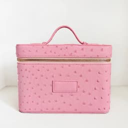 High Quality Crocodile Pattern Women Makeup Bag Custom Name Large Capacity Alligator PU Leather Travel Portable Cosmetic Box