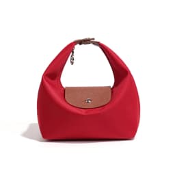 Customized Name Waterproof Nylon Lunch Box Bag for Commuting and Casual Use, Dumpling Bag, Single Shoulder Crossbody Bag
