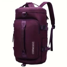 Neutral Style Backpack for Men and Women, Suitable for Travel and Tourism Made of Nylon Material, It Is a Hiking Backpack.