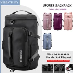 Neutral Style Backpack for Men and Women, Suitable for Travel and Tourism Made of Nylon Material, It Is a Hiking Backpack.