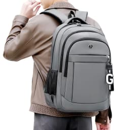 Durable Wear‑proof Oxford Backpack High‑capacity Multi‑zipper Laptop Bag for Men Women Work, School and Outdoor Travel