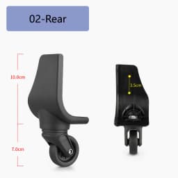 Suitable for SWISSGEAR Suitcase Universal Wheel Luggage Accessories Spare Parts for Trolleys Wheel Replacement Repair