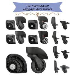 Suitable for SWISSGEAR Suitcase Universal Wheel Luggage Accessories Spare Parts for Trolleys Wheel Replacement Repair