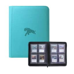 4-Pocket Double Sided 160 Pockets PU Card Binder, 3×4 Inch Trading Card Album for TCG Sports Cards