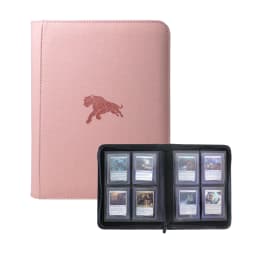 4-Pocket Double Sided 160 Pockets PU Card Binder, 3×4 Inch Trading Card Album for TCG Sports Cards