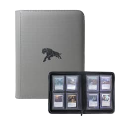 4-Pocket Double Sided 160 Pockets PU Card Binder, 3×4 Inch Trading Card Album for TCG Sports Cards