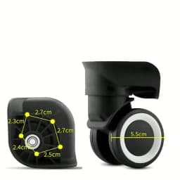 Spare Parts for Suitcase for American Tourister AO8 Universal Wheels Repair Luggage Accessories Mute Smooth Durable