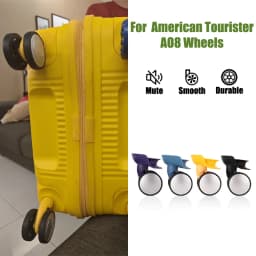 Spare Parts for Suitcase for American Tourister AO8 Universal Wheels Repair Luggage Accessories Mute Smooth Durable