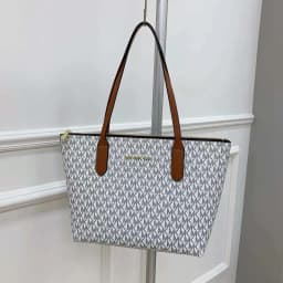 Michael Kors Vincent Printed Women's Elegant Crossbody Bag Luxury Brand Handbag Women's Classic Embroidered Pattern Canvas Handb