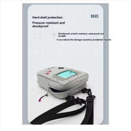 DIGIT-EVA Gamepad Shaped Small Messenger Bag Casual Daily Shoulder Bag For Game Fans