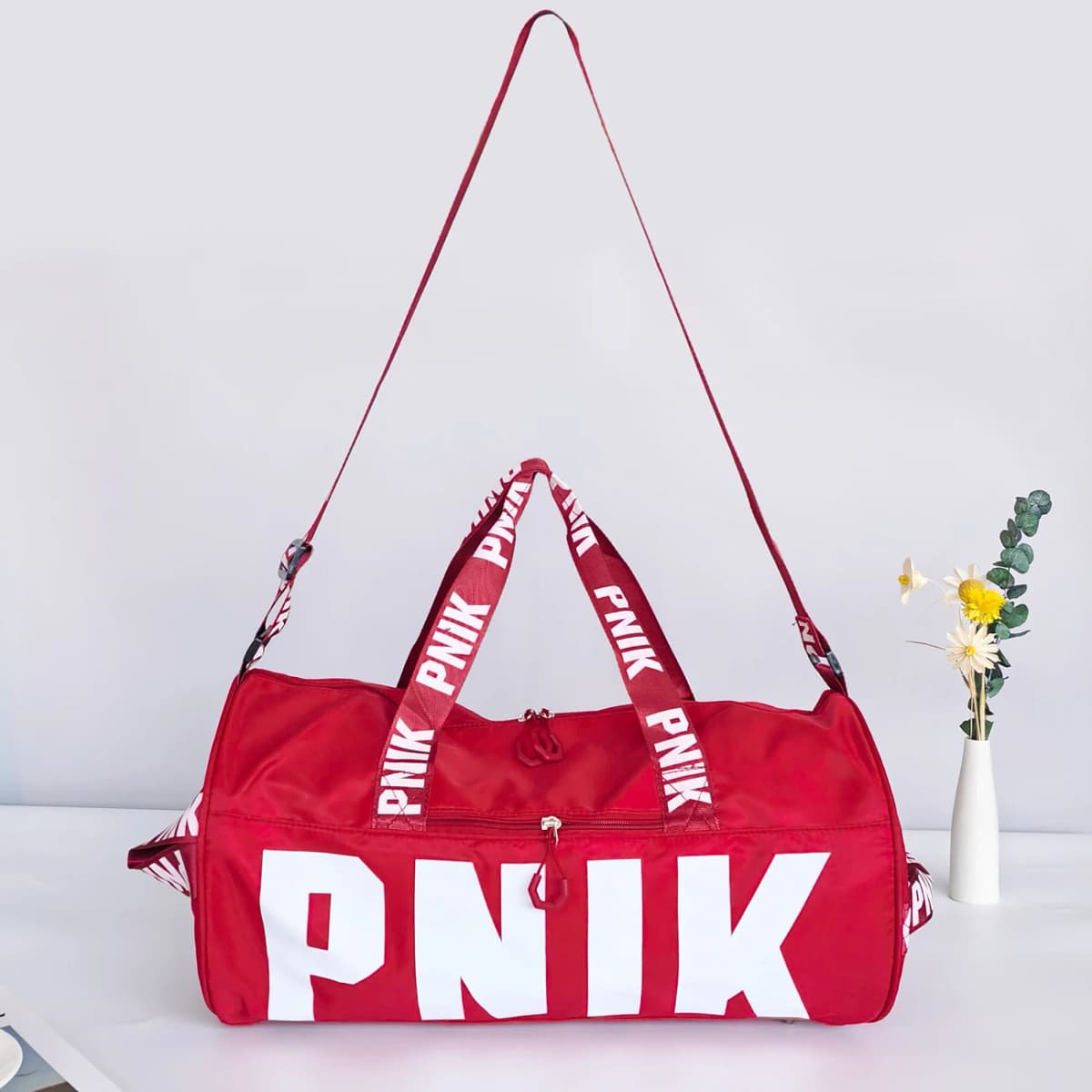New Travel Bag, Sports Bag, Men's and Women's Fitness Bag, Printed Portable Shoulder Bag, Crossbody Bag, Large Capacity Storage