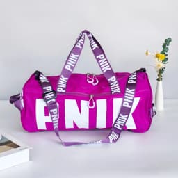 New Travel Bag, Sports Bag, Men's and Women's Fitness Bag, Printed Portable Shoulder Bag, Crossbody Bag, Large Capacity Storage