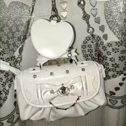 Elegant Pink Bow Rhinestone Underarm Bag, Sweet Lolita Pleated Shoulder Bag, Portable Bow Handle Handbag Cute Ita Purse