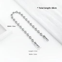 Donut Chain Replaceable Shoulder Bag For Puzzle Modification Decorative Hanging Chain Underarm Bag Strap Accessories